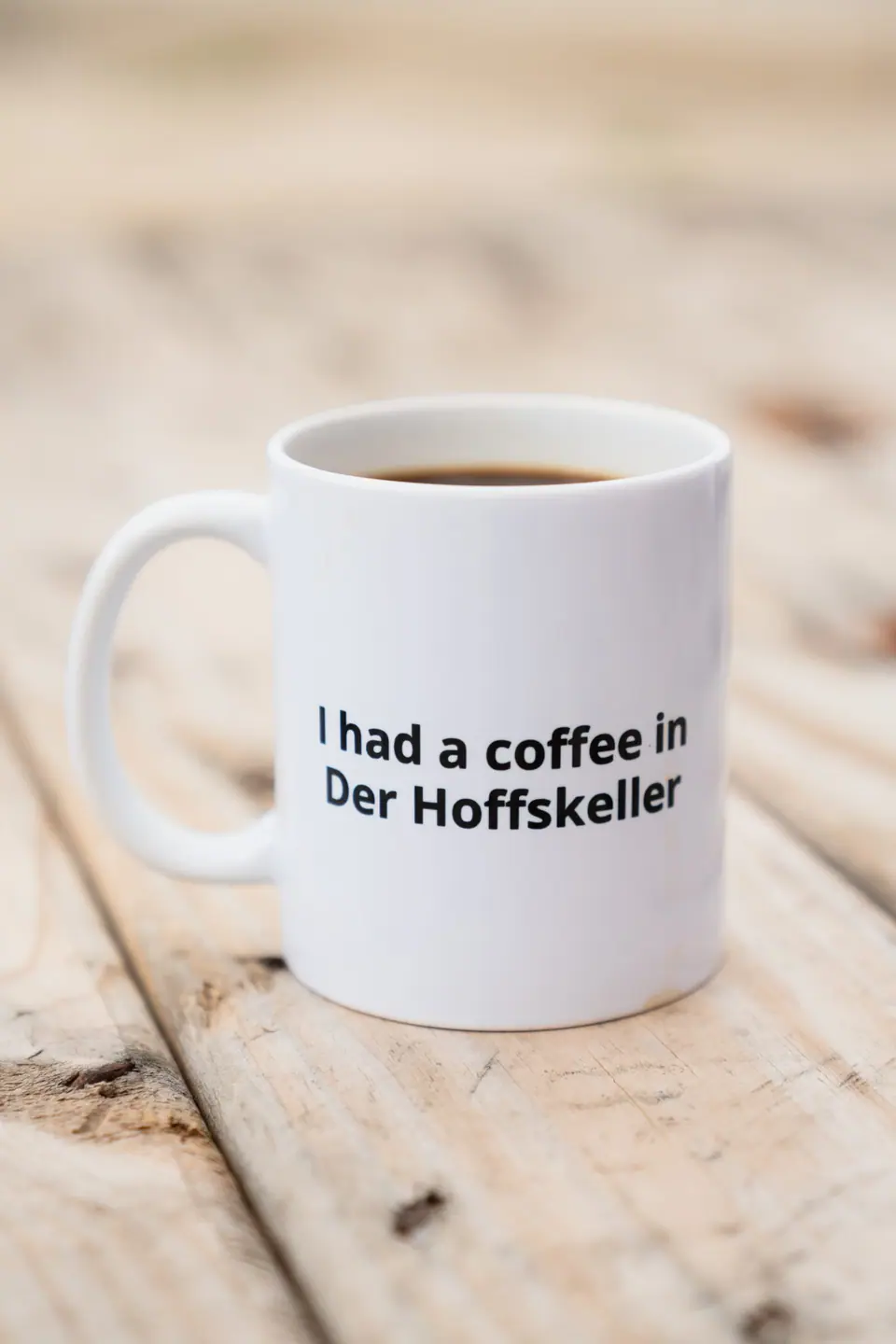I HAD A COFFEE IN DER HOFFSKELLER