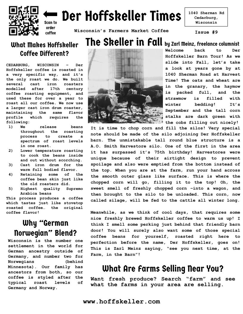 Der Hoffskeller Times Issue #9